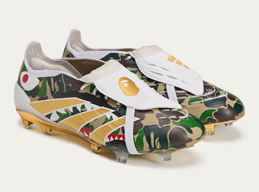 adidas,BAPE,猎鹰,Predator Elite 两款旗舰鞋型!BAPE x adidas 最新联名曝光! adidas,BAPE,猎鹰,Predator Elite 两款旗舰鞋型!BAPE x adidas 最新联名曝光!