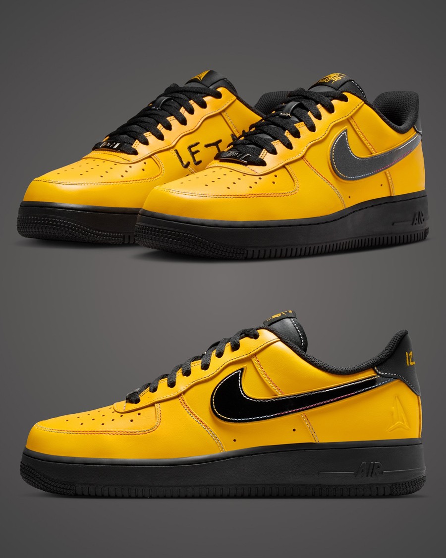 Ja Morant,莫兰特,Nike,Air Force 1 李小龙的既视感!莫兰特 x AF1 实物来了! Ja Morant,莫兰特,Nike,Air Force 1 李小龙的既视感!莫兰特 x AF1 实物来了!