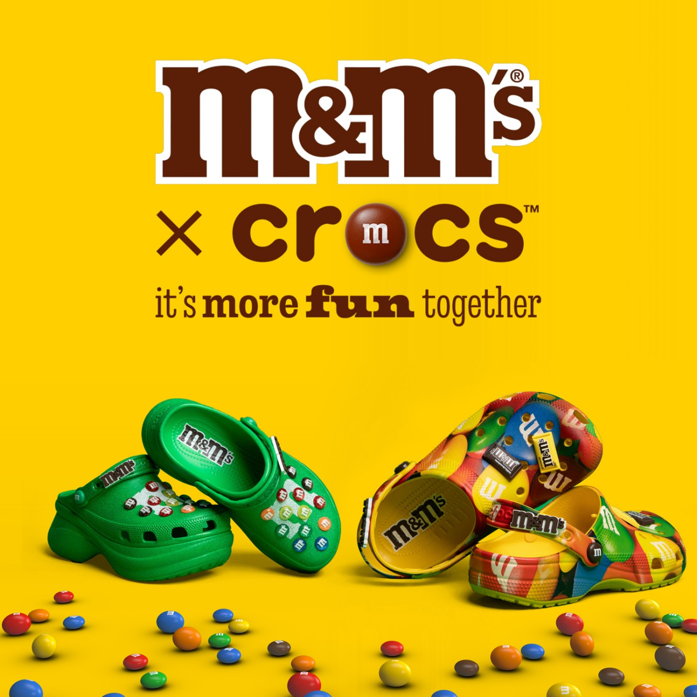 Crocs,M&M 豆 首次合作!Crocs x「M&M 豆」出联名鞋了! Crocs,M&M 豆 首次合作!Crocs x「M&M 豆」出联名鞋了!