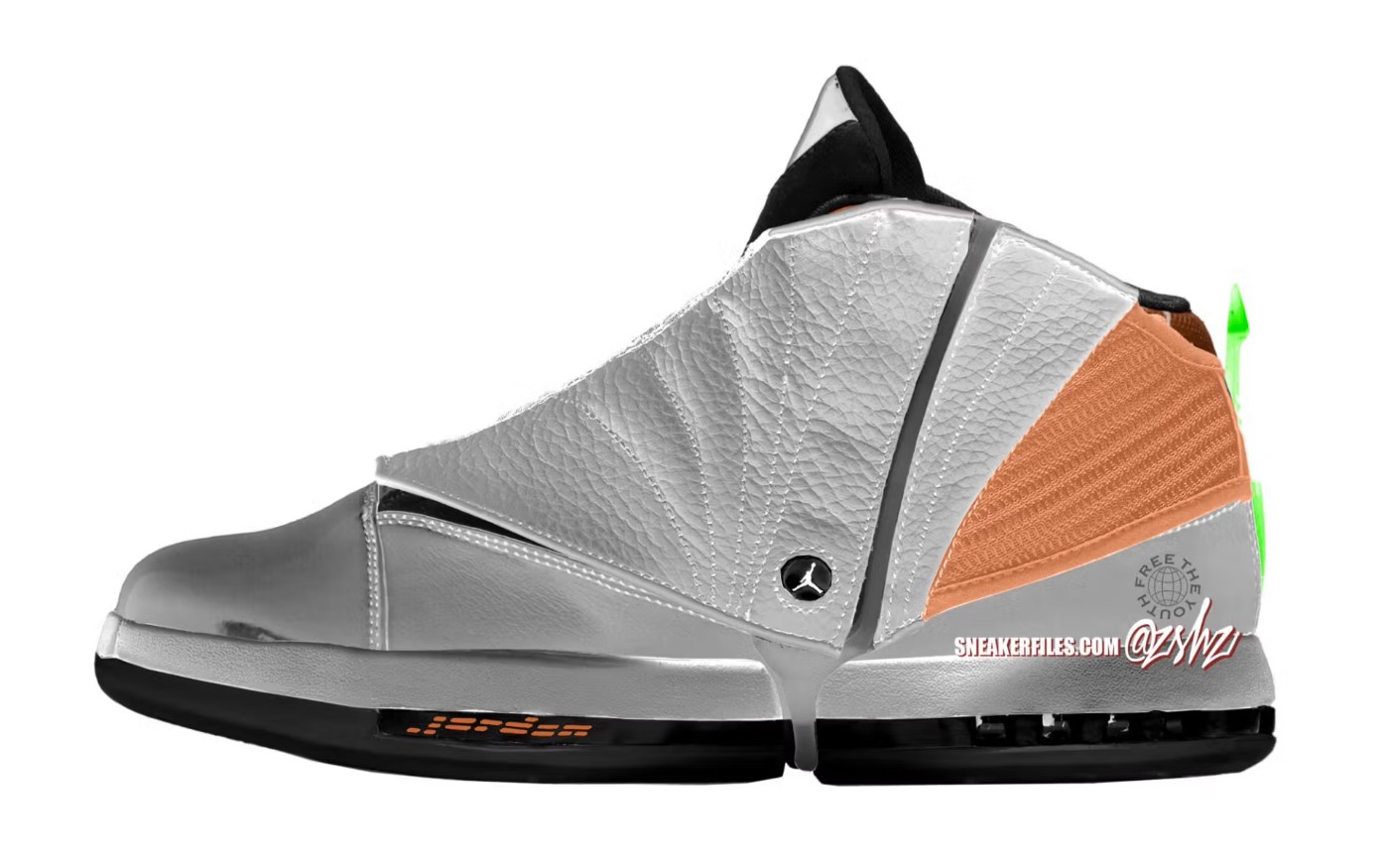 Free The Youth,Air Jordan 16,A 阔别多年 AJ16 终于回归!上来就是联名款! Free The Youth,Air Jordan 16,A 阔别多年 AJ16 终于回归!上来就是联名款!