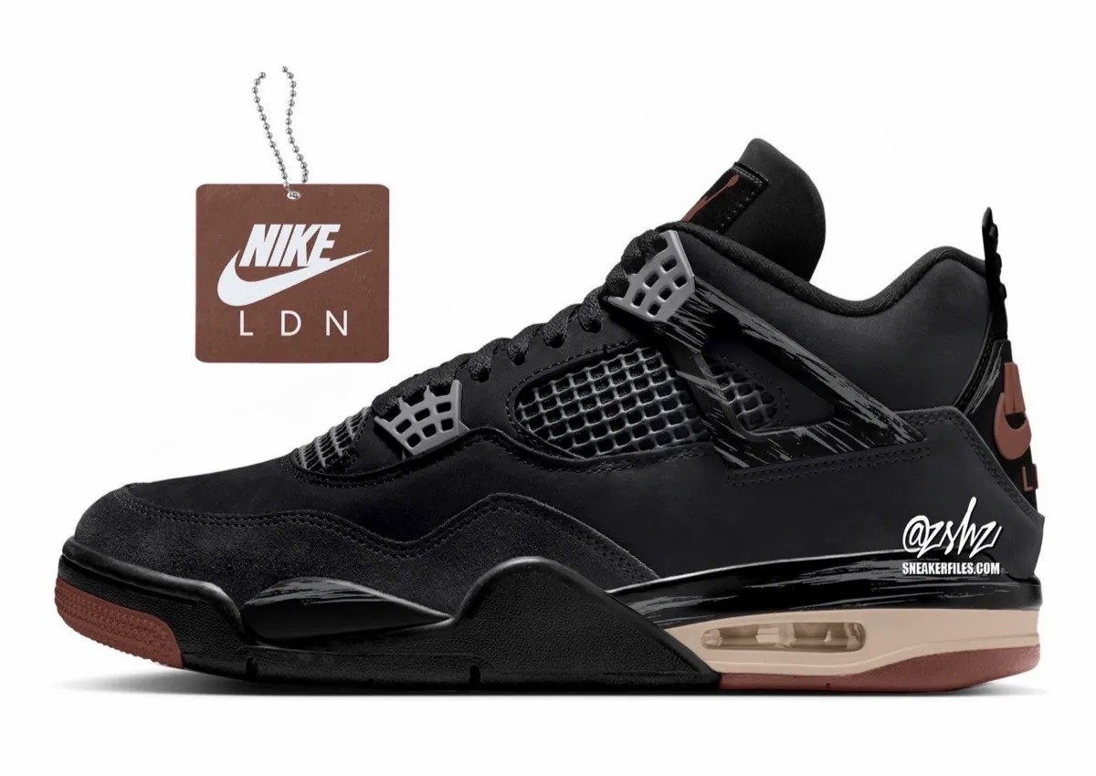 Air Jordan 4 “London” 货号:IV604 城市系列 AJ4 曝光!细节改动不少! Air Jordan 4 “London” 货号:IV604 城市系列 AJ4 曝光!细节改动不少!