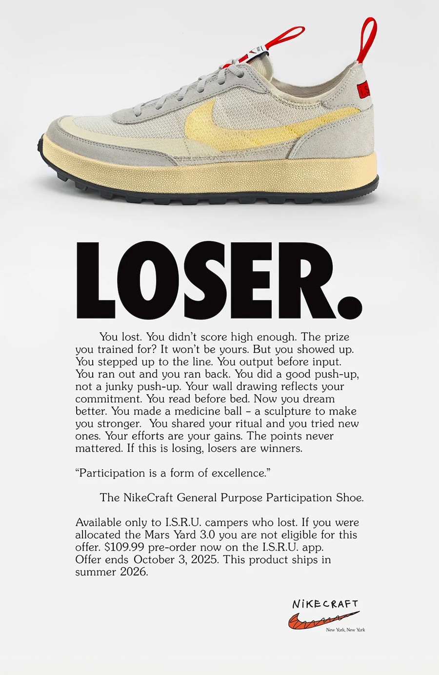 Tom Sachs,Nike,NikeCraft Gener Nike「火星鞋」还有后续版本!新消息来了! Tom Sachs,Nike,NikeCraft Gener Nike「火星鞋」还有后续版本!新消息来了!