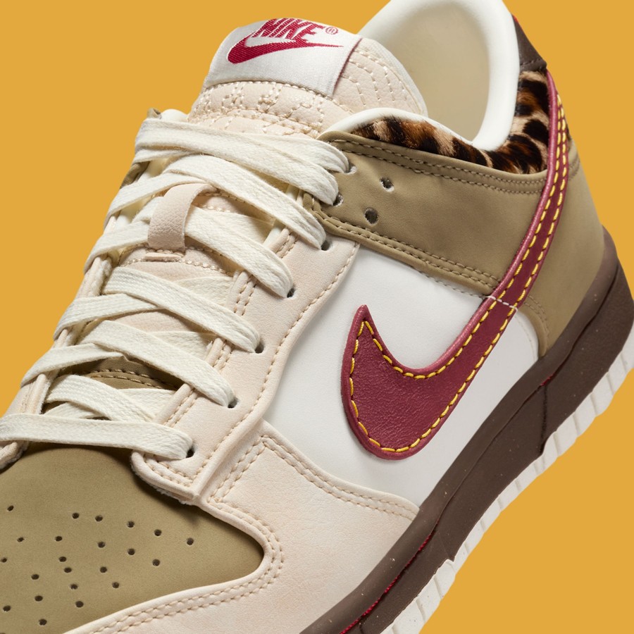 Nike,Dunk Low,Khaki Leopard,WM 细腻磨砂质感!这双「豹纹 Dunk」有点特别! Nike,Dunk Low,Khaki Leopard,WM 细腻磨砂质感!这双「豹纹 Dunk」有点特别!