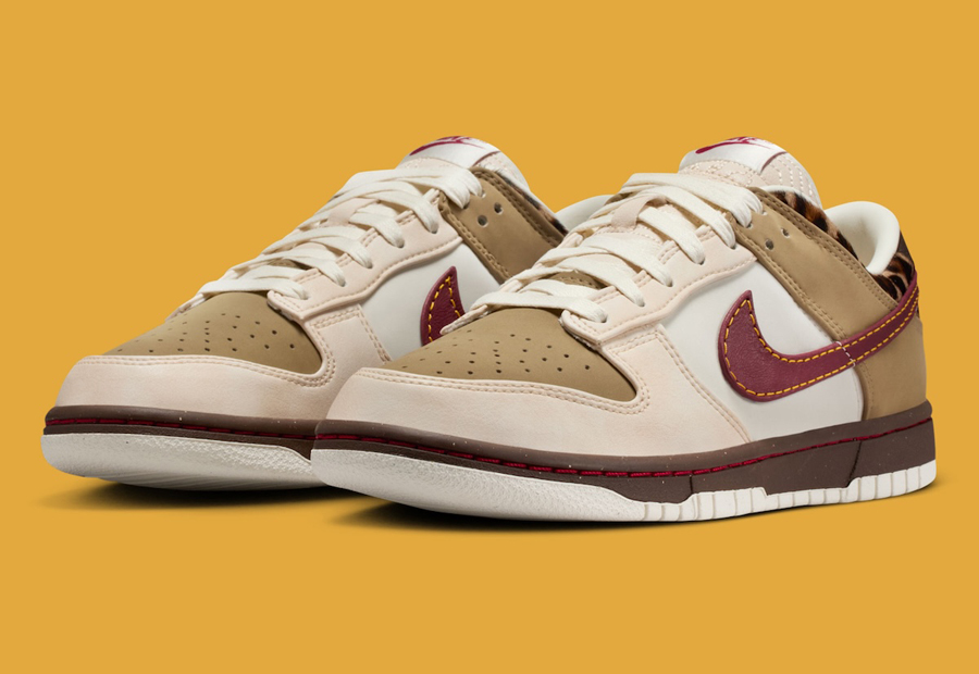 Nike,Dunk Low,Khaki Leopard,WM 细腻磨砂质感!这双「豹纹 Dunk」有点特别! Nike,Dunk Low,Khaki Leopard,WM 细腻磨砂质感!这双「豹纹 Dunk」有点特别!