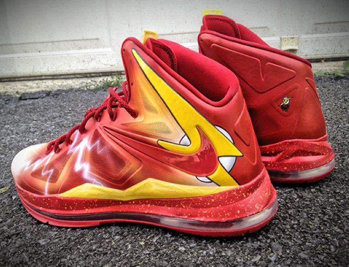 nikelebron10theflash定制版本图赏