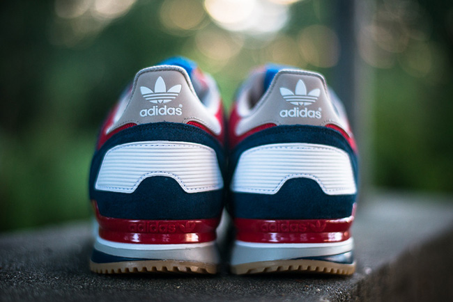 adidas Originals ZX 700 海军蓝/红/白配色现已丢售