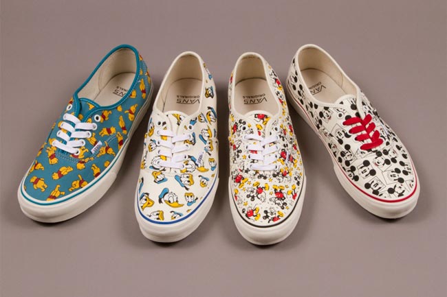 三大卡通人物的头像_头像大全 此次,Vans 旗下高端支线 Vans Vault 联手 Disney 公司,以 Disney 旗下的著名卡通人物米老鼠、唐老鸭以及小熊维尼为灵感,打造出了这六款鞋履。系列包含了 Vans Sk8-Hi 以及 Vans Authentic 两款鞋型,每款鞋的鞋身上布满了三大卡通人物的头像图案,可谓将复古与童趣完美结合。据悉,该系列将在7月起在各大 Vans 店铺发售,想要入手的朋友可以留意一下。