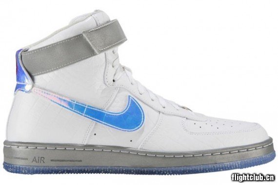 Nike 空军 1 Downtown Hi 全息效果 实物曝光