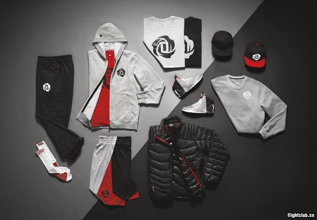 adidas官方丢布D Rose 4及相关服饰装备