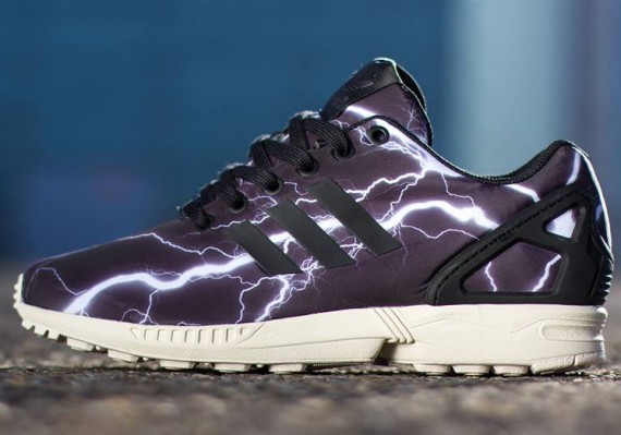 adidas zx flux lightning black
