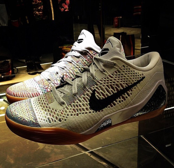 kobe 9 elite low htm 更多实物图片 科比9代低帮 球鞋资讯 flightclu