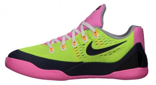 Nike Kobe 9 EM GS 荧光粉配色现已丢售