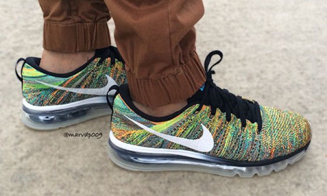 nike flyknit air max "multi-color" 正式曝光