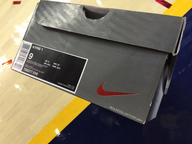 nike kyrie 1 专属鞋盒亮相