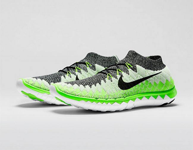 球鞋资讯,球鞋新闻,时尚杂  Nike Free 3.0 Flyknit “Electric Green” 新色亮相