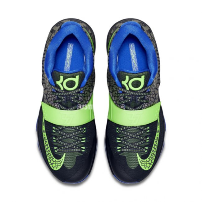 Nike,KD,7,青柠绿/金属锡/无 653996-030 KD7 “Flash Lime” 新色亮相