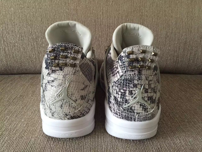 华丽蛇纹airjordan4premiumsnakeskin实物新图