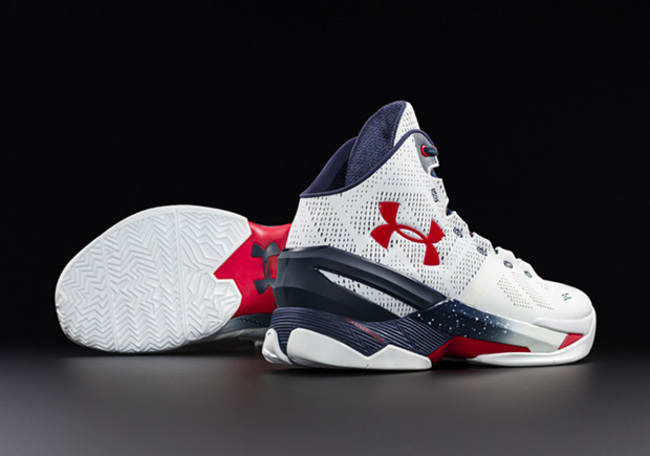 Curry 2,Under Armour  国家队配色 Under Armour Curry 2 “USA” 即将发售