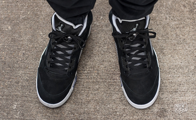 air jordan 5 "oreo" 上脚搭配实拍欣赏