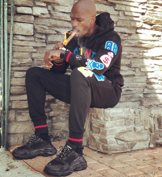 chad johnson – balenciaga triple s "triple black"