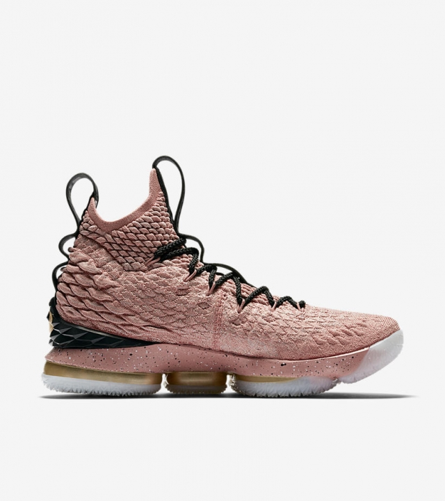 奢华玫瑰金!lebron 15 lmtd ep "hollywood" 刚刚发售