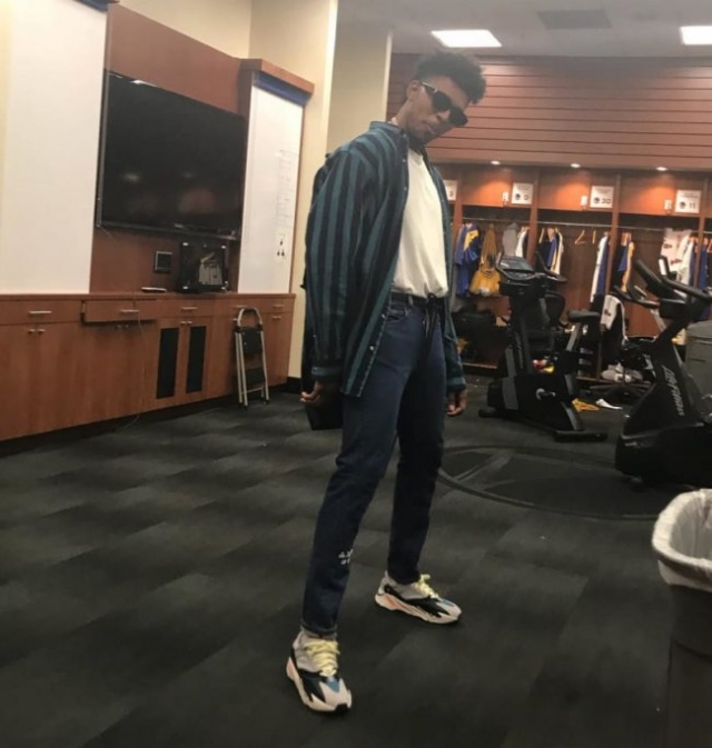 nick young – adidas yeezy boost 700 wave runner