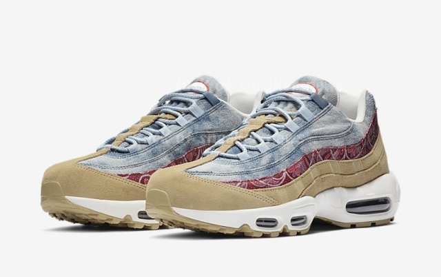 逢"腰果花" 必定抢手!air max 95 全新配色官图释出