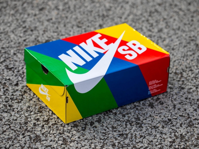 nikesb鞋盒照片图片