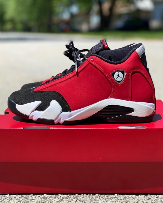 愤怒公牛 air jordan 14 上脚美图抢先看!