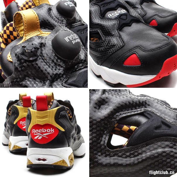 reebok  Reebok Pump Fury 全新黑/金/红配色释出