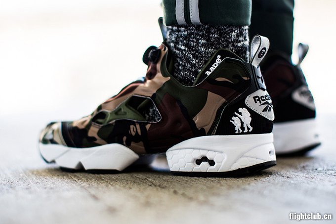 reebok,pump fury,aape  AAPE x Reebok Insta Pump Fury 最新上脚图赏