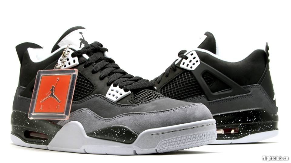 air jordan 4,aj4 奥利奥 FEAR PACK AIR JORDAN 4 ＂OREO/FEAR＂ 清晰大图欣赏