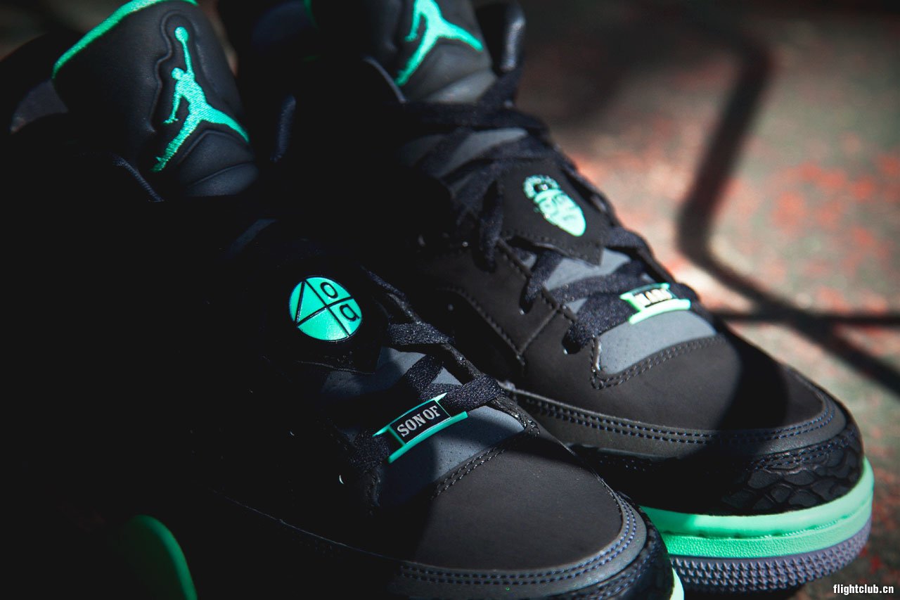 air jordan,aj 火星之子 荧光绿 Son of Mars Low “Green Glow”图片欣赏