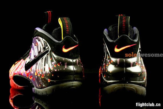 foamposite pro 小行星泡 616750-600 Nike Air Foamposite Pro ＂Asteroid＂ 实物欣赏