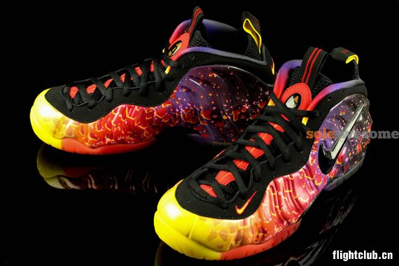 foamposite pro 小行星泡 616750-600 Nike Air Foamposite Pro ＂Asteroid＂ 实物欣赏