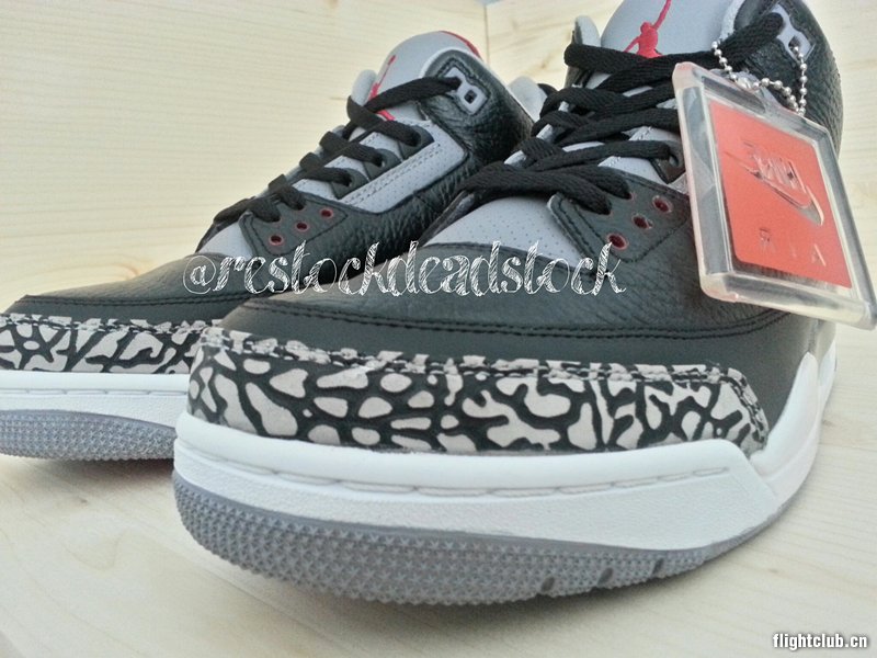 air jordan 3,aj3 AJ3 Black Cement AIR JORDAN 3 '88 “黑水泥”确定年底发售