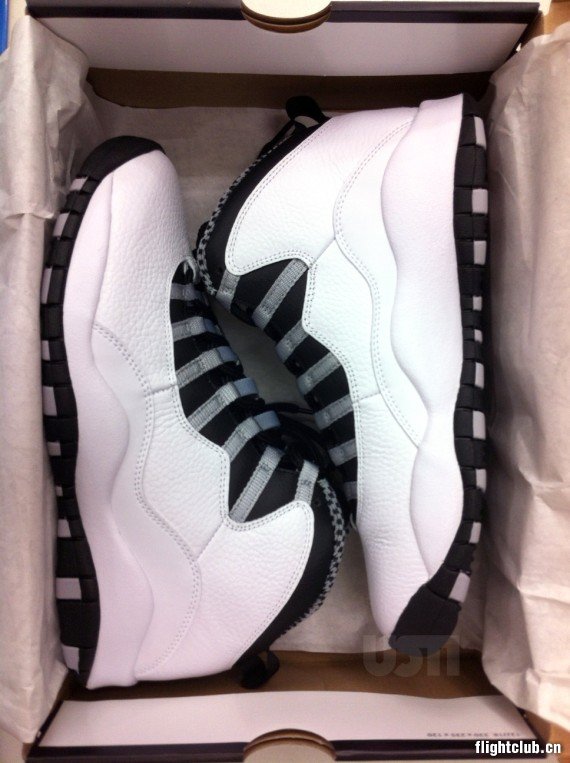 air jordan 10,aj10 AJ10 钢铁 AIR JORDAN 10 ＂Steel＂ 实物曝光