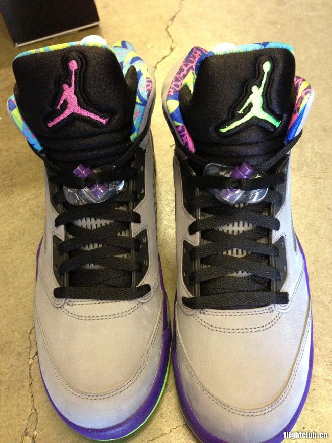 air jordan 5,aj5 AJ5 新鲜王子妙事多 621958-090 AIR JORDAN 5 ＂Bel-Air＂ 更多实物照片