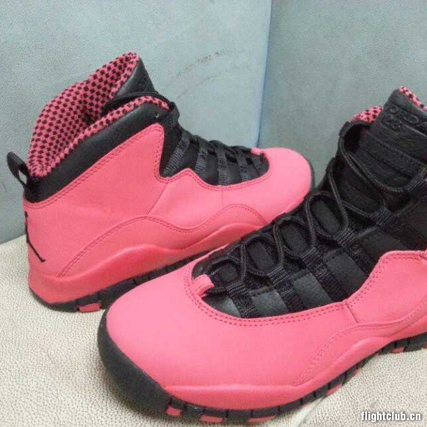 air jordan 10,aj10  AIR JORDAN 10 GS ＂Pink＂ 更多实物图片曝光