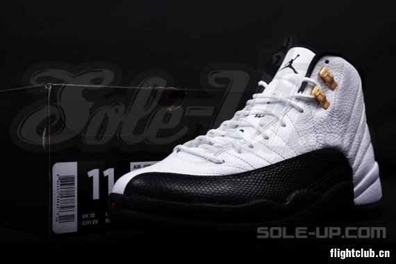 air jordan 12,aj12 金扣 130690-125 AIR JORDAN 12 ＂Taxi＂ 实物欣赏