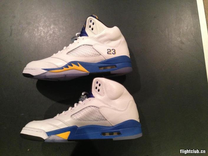 air jordan 5,aj5 AJ5 蓝尼 136027-189 AIR JORDAN 5 ＂Laney＂ 发售信息 & 实物欣赏