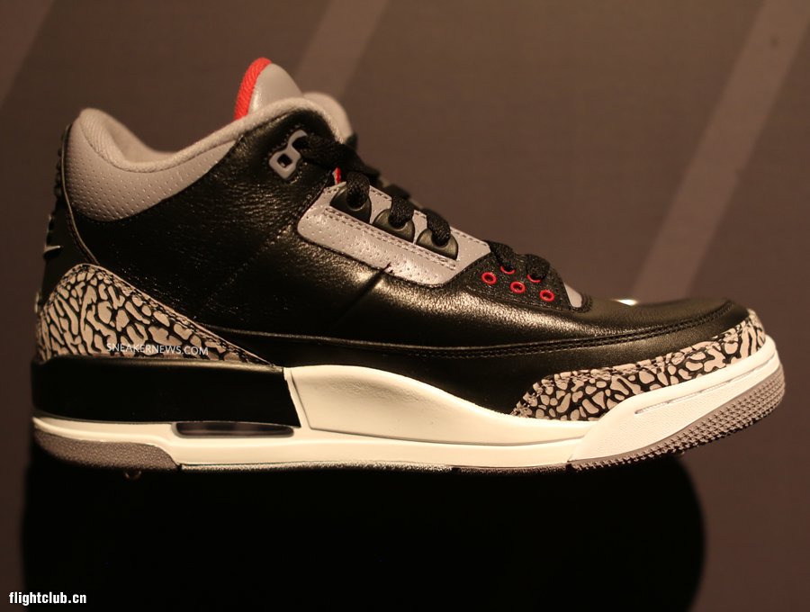 air jordan 3,aj3  AIR JORDAN 3 '88 ＂黑水泥＂ 高清照片曝光