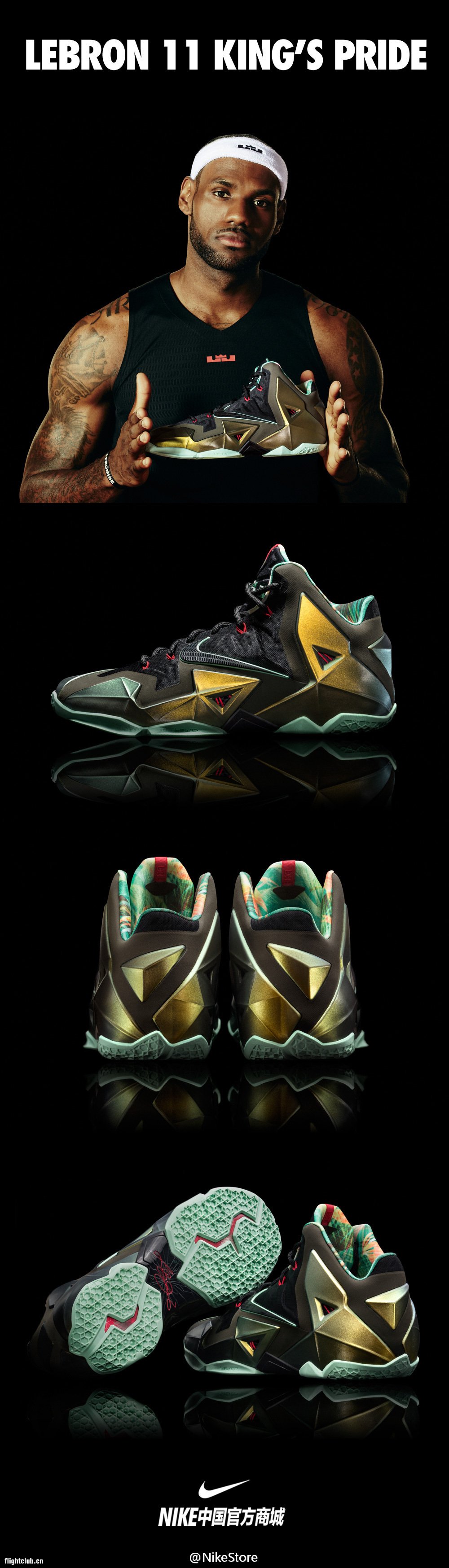 lebron 11,lbj11 LBJ11 LeBron 11 ＂KING'S PRIDE＂ 正式上架