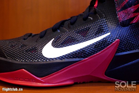 Nike Zoom Hyperfuse  Nike Zoom Hyperfuse 2013 红黑实物欣赏