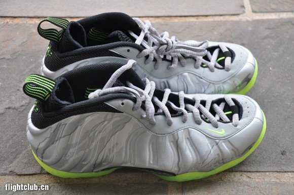 foamposite  Nike Foamposite One ＂Grey/Volt Camo＂实物曝光