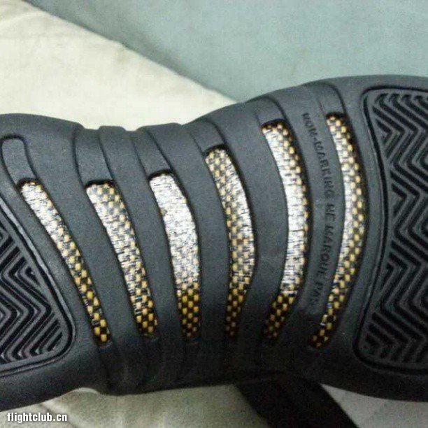 air jordan 12,aj12 AJ12金扣 Air Jordan 12 ＂Taxi＂ GS 实物曝光