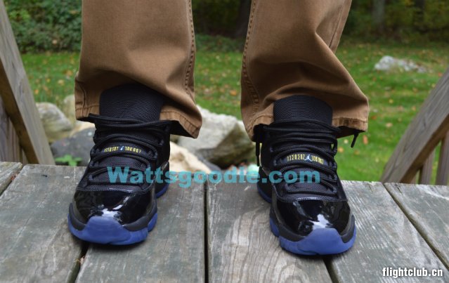 air jordan 11,aj11 AJ11 378037-006 Gamma Blue Air Jordan 11 伽马蓝上脚实拍欣赏