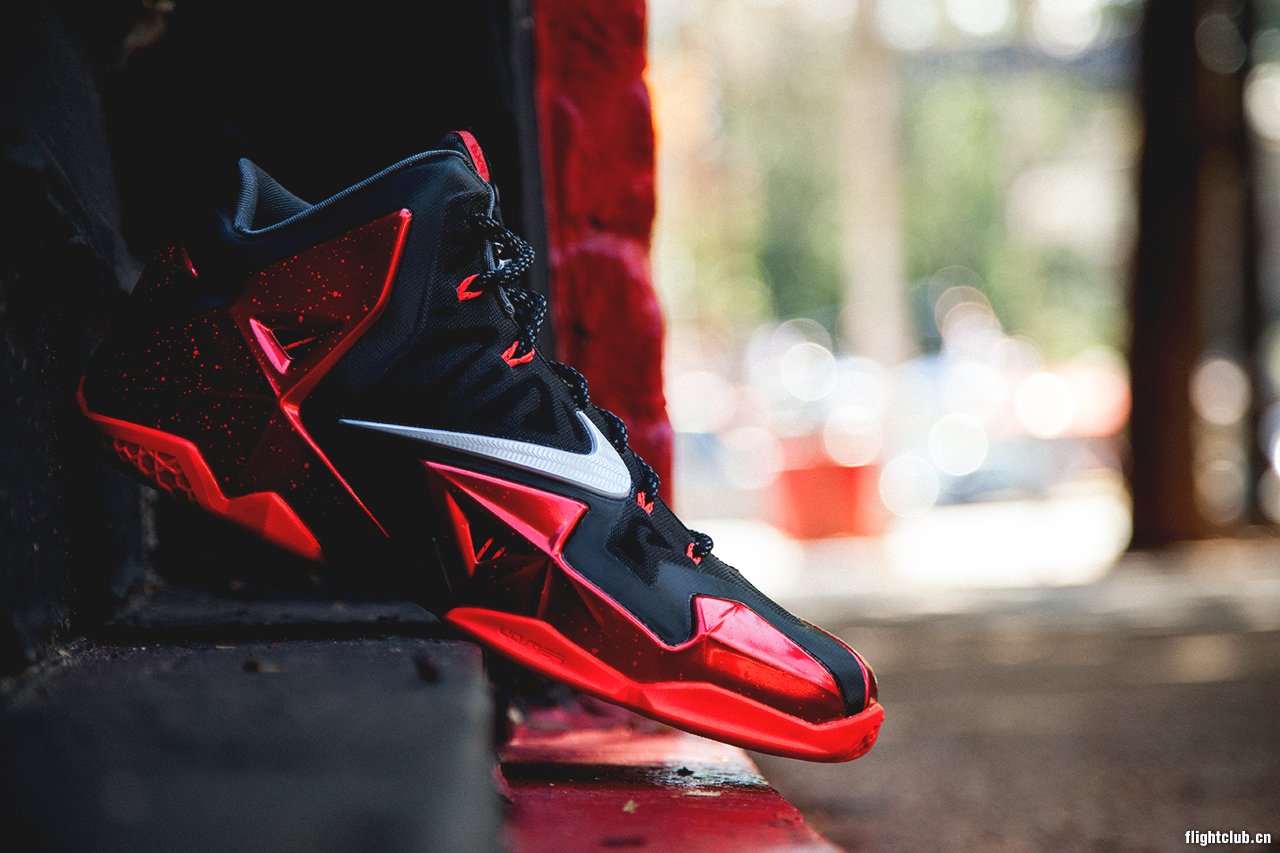 lebron 11,lbj11 LBJ11迈阿密客场 LeBron 11 ＂Miami Heat Away＂ 高清图赏