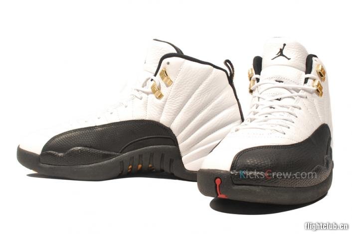 air jordan 12,aj12 AJ12金扣338149-991 Air Jordan 12 ＂Taxi＂ 2008 年版实物欣赏