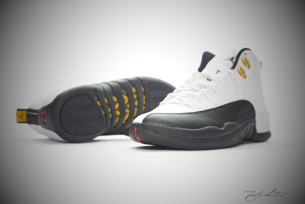 aj12 AJ12金扣130690-125 Air Jordan 12 ＂Taxi＂ 2013 复刻版高清图赏